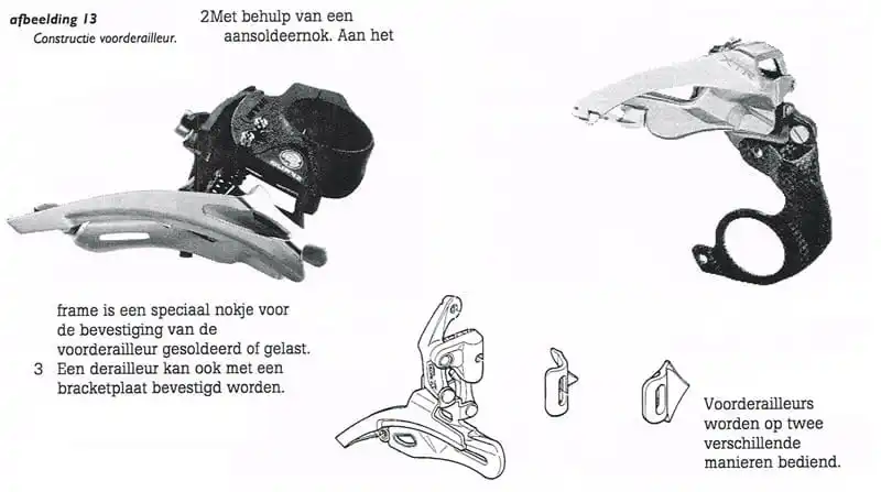 Constructie derailleur