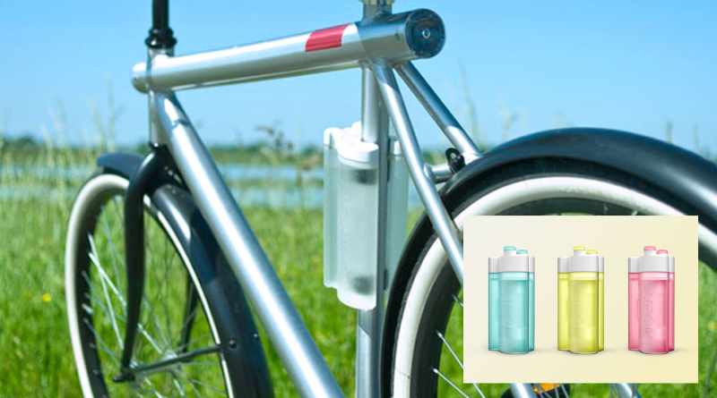 Clipon Groningse startup brengt nieuwe waterflas voor de fiets