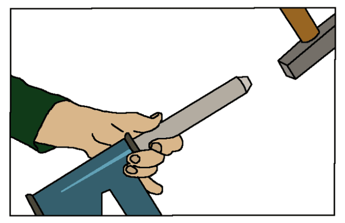 Balhoofdcups verwijderen