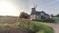 Fietsroute Holwerd-Dokkum.