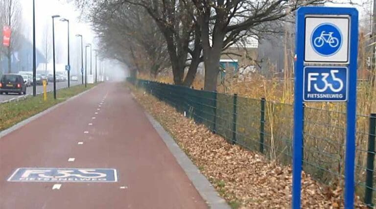 Fietssnelweg verdient zich dubbel en dwars terug.