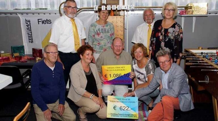 De goede doelen van de 32ste Fietsvierdaagse Venray