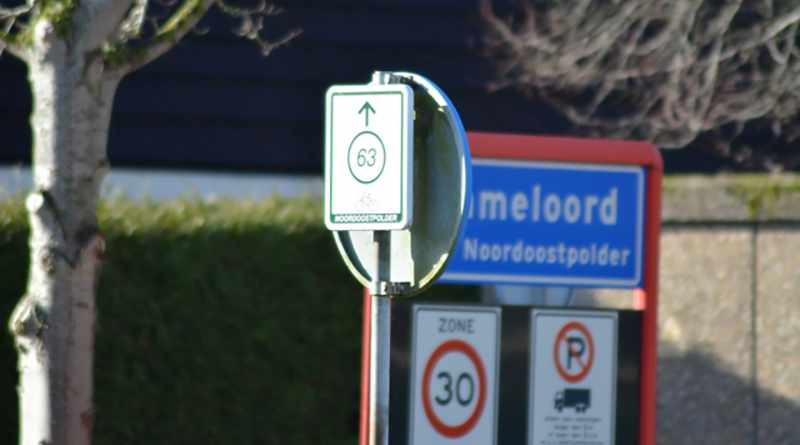 knooppuntenroute bordje weg