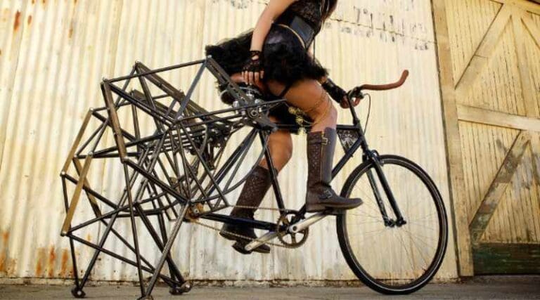 Dit Strandbeest geïnspireerde fiets is een Slow Ride