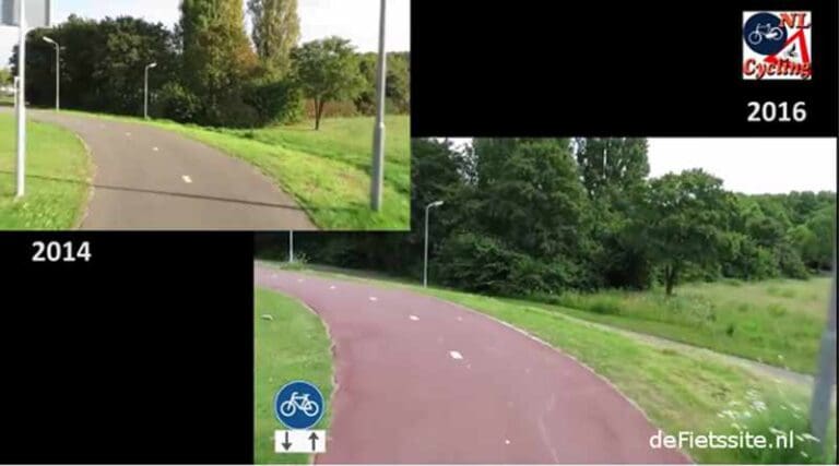 Snelfietsroute Oss - Den Bosch. Een video van voor en na!