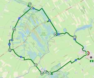 Fietsroute Oldemarkt