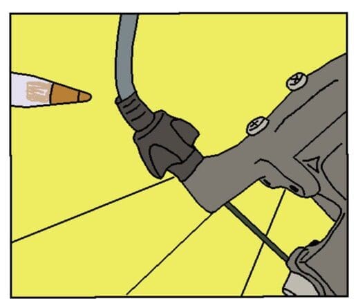 Derailleurkabel controleren