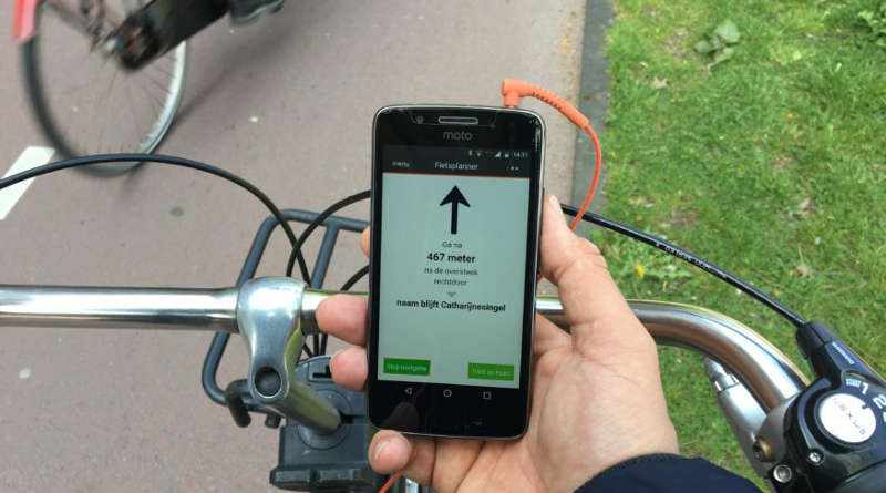 Vernieuwde APP fietsersbond routeplanner laat fietsroutes horen