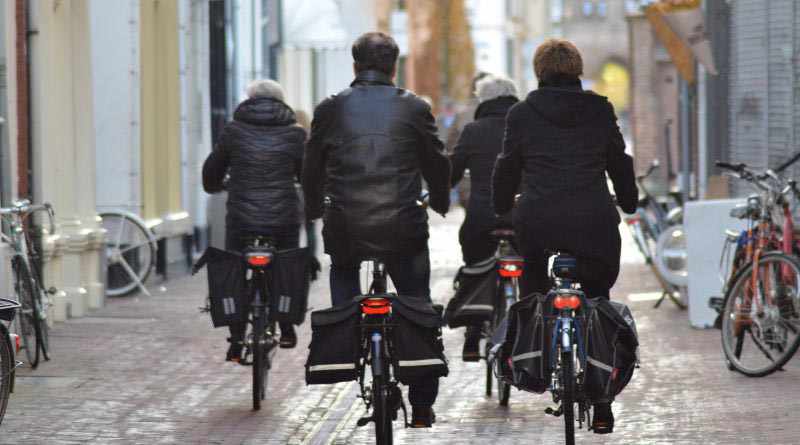 Amsterdamse fietsers krijgen fietspad terug