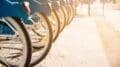 Dubbellaags fietsenrek van Klaver Fietsparkeren