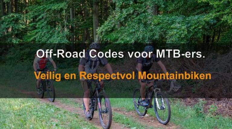 Off-road code voor MTB-ers