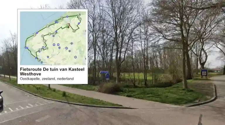 Fietsroute De tuin van Kasteel Westhove