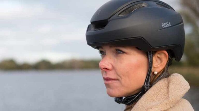 High speed e-bike helm