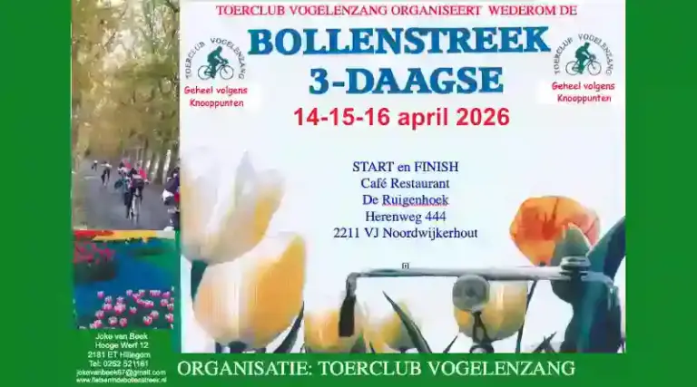 Bollenstreek 3 daagse 2026