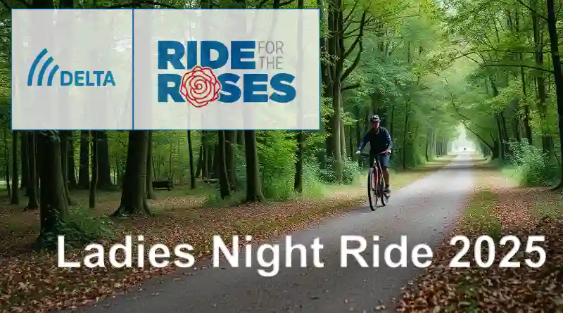 DELTA Ride for the roses - Ladies Night Ride 2025