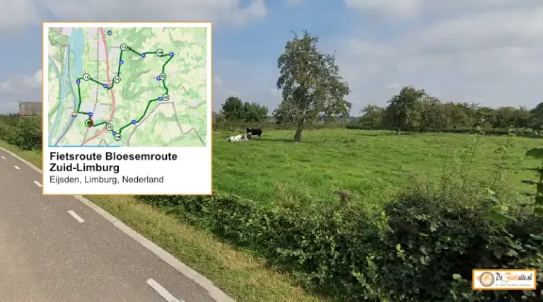 Fietsroute Bloesemroute Zuid-Limburg