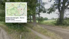 Fietsroute Hengelo - Borne - Delden tocht