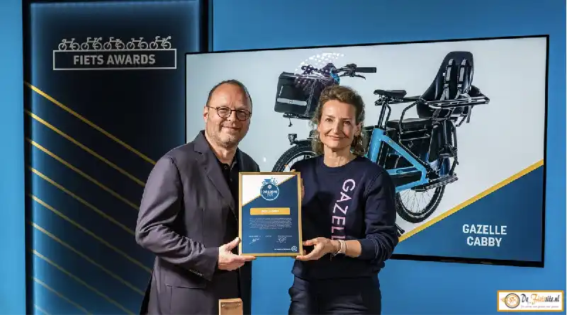 Cargobike van het jaar 2025 Gazelle Cabby
