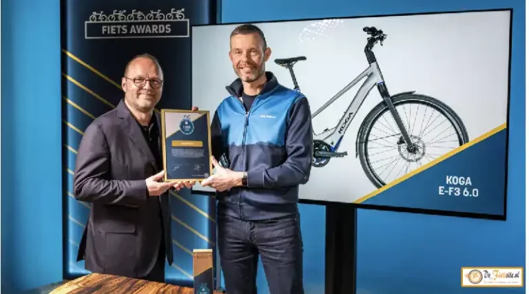KOGA E-F3 6.0 verkozen tot E-bike van het jaar 2025