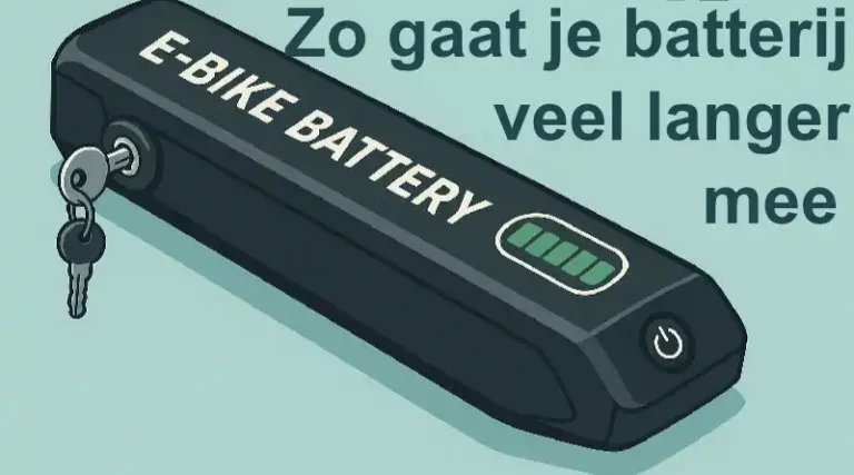 Zo gaat je e-bike batterij veel langer mee