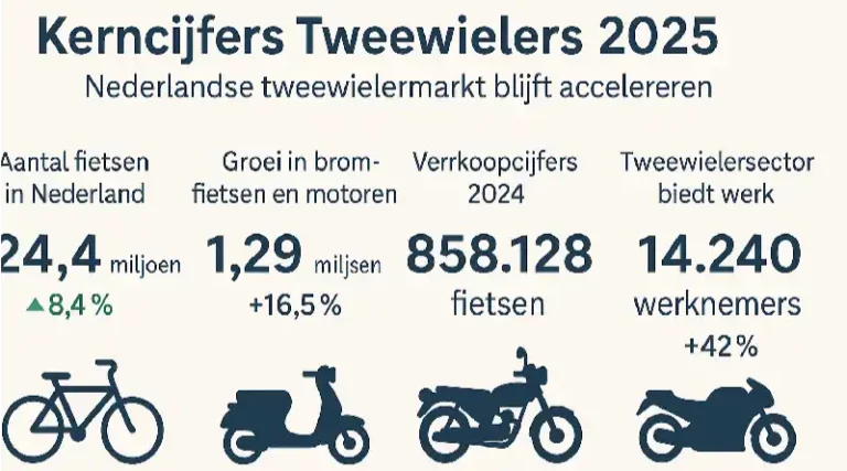 kerncijfers tweewielers 2025