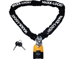 Maxx-Locks Ohura ART 4 Motorslot / Scooterslot - Kettingslot met 12 mm Dikke Schakels - Art Gekeurd Slot voor Motor en Scooter & Brommer - 120 cm