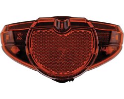 AXA Spark Battery - Fiets Achterlicht - LED Fietsverlichting op Batterij - 50-80 mm - Rood