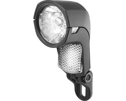 Koplamp Busch en Müller Upp N Led voor naafdynamo 30 Lux - zwart