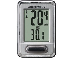 Cateye Velo 7 Fietscomputer - CC-VL520 - Zwart