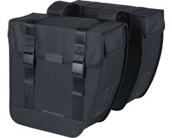 Basil Tour - Dubbele Fietstas XL - 35 Liter - Zwart