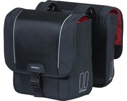 Basil Sport Design Dubbele fietstas - Zwart - 32 Liter