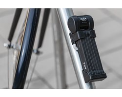 AXA Fold Ultra 90 - Vouwslot - Fietsslot - ART 2 - Voor elk type Fiets - Met Houder - 90 cm lang - Zwart - Ook voor Fatbike!