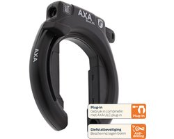 AXA Block XXL - Ringslot voor fietsen met brede banden - ART 2 sterren keurmerk - Frameslot - Met plug-in mogelijkheid - Zwart
