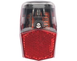 AXA Run Compact - Fiets Achterlicht - LED Fietsverlichting op Batterij - Spatbord montage – Rood