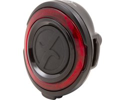 Spanninga Achterlicht - LED - Spatbordmontage - Zwart - Batterijgevoed - 6x5,5x4,5 cm