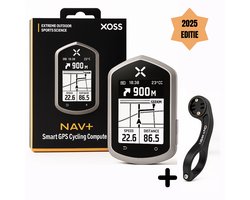Fietsnavigatie - Fietscomputer - Fietsnavigatie gps voor fiets - Kilometerteller Fiets - Bluetooth - INCLUSIEF NAVIGATIEHOUDER - Oplaadbaar - Navigatie Systeem - Water/stof proof - Fiets Navigatie - Makkelijk Afleesbaar - 33 UUR BATTERIJ