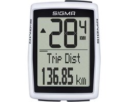 Sigma Draadloze fietscomputer - 12 functies - Geschikt voor 2 fietsen - Inclusief trapfrequentie - Weerbestendig ontwerp