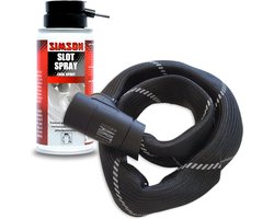 Top Lock Kettingslot - Art 2 Fietsslot - Inclusief Slot Spray - Ketting van Gehard Stalen Schakels - Slot met ART Keurmerk - Geschikt voor Elektrische Fiets en Fatbike - 90 cm