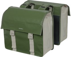 Basil Urban Load Dubbele Fietstas - 48-53 Liter - Mosgroen