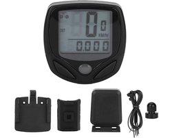 Kilometerteller Fiets - Waterdicht - Digitale LCD - Bedraad - Fiets Accesoires - Mountainbike - Wielrennen