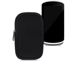 kwmobile Tas geschikt voor Garmin Edge 1030 / 1030 Plus / 1000 - Hoes voor Fiets GPS - Van neopreen - Hoesje voor fietsnavigatie in zwart.
