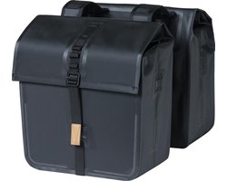 Basil Urban Dry Dubbele fietstas - Zwart - 50 Liter
