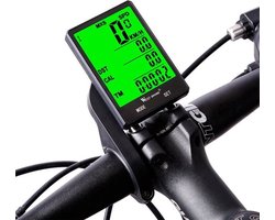 Fietscomputer - Fietsnavigatie - Kilometerteller Fiets - Fietscomputer Draadloos - Snelheidsmeter GPS - 2.8 Inch met LED Verlichting