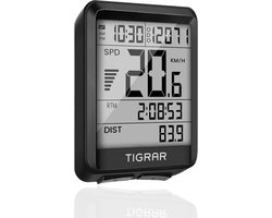 Tigrar Fiets Kilometerteller Fietscomputer - waterdicht - 17 functies