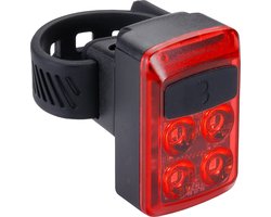 BBB Cycling Slide Achterlicht Fiets - Fietsverlichting USB Oplaadbaar Achterlicht - 50 Lumen - Fietslampje Waterdicht - Lange Accuduur - BLS-236