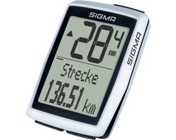 Fietscomputer Sigma BC 12.0 WL STS CAD met hoogtemeting en trapfrequentiesensor