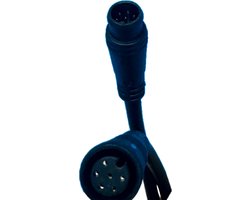 Fatbike V20 Qmwheel achterlicht verlengkabel - kabel - achterlicht V20 voor achterzitje - 6 pins