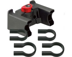 KlickFix stuuradapter met Slot zwart