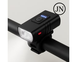 USB-C Oplaadbare Fietslamp – 2× T6 LED 1000 Lumen, MTB/Stadslicht, Aluminium, Waterbestendig, Lange Accuduur - Koplamp - Fietsverlichting - Mountainbike - Wielrennen