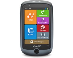MIO Cyclo Discover Connect - Full Europe GPS Fietsnavigatie - Wi-Fi - bluetooth - antraciet/zwart